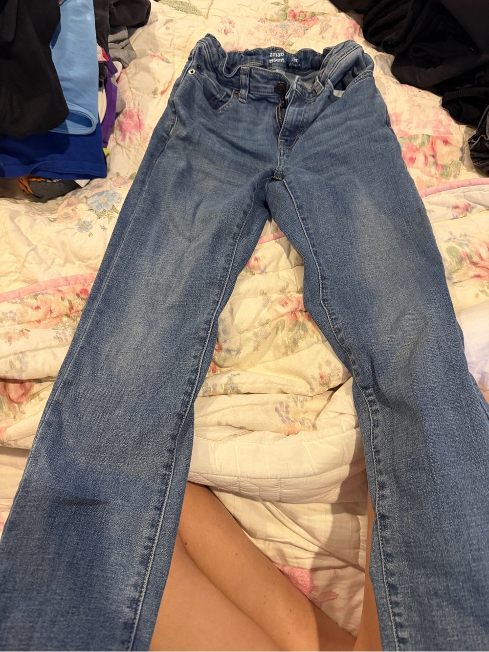 Boys Light Blue Stretch Jeans